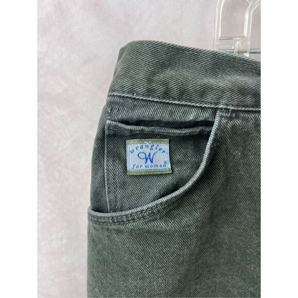 Vintage Women’s Plus Size Green Wrangler Jeans - Picture 4 of 7